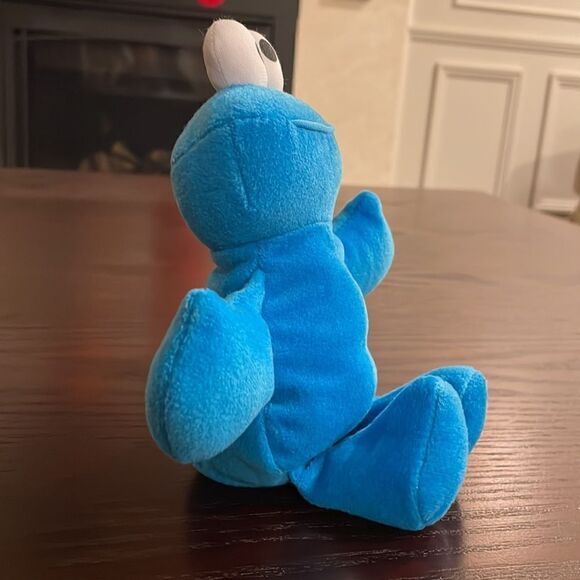 Sesame Street Beanie Cookie Monster 39369 TYCO The Jim Henson Company EUC 8” ‘98 - Picture 4 of 7